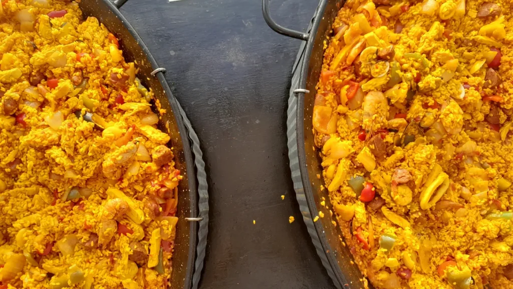Team Building Catering with live Spanish paella